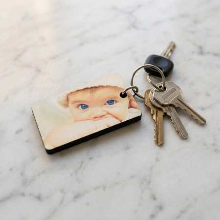 Llaveros de madera MDF