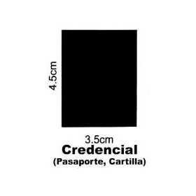 Fotos tamaño credencial / pasaporte / cartilla militar