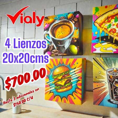 Mini Lienzos Fotograficos 20x20cms