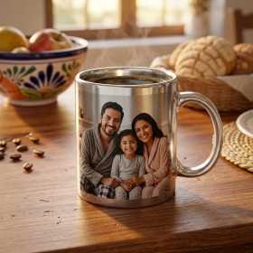 Taza Plateada