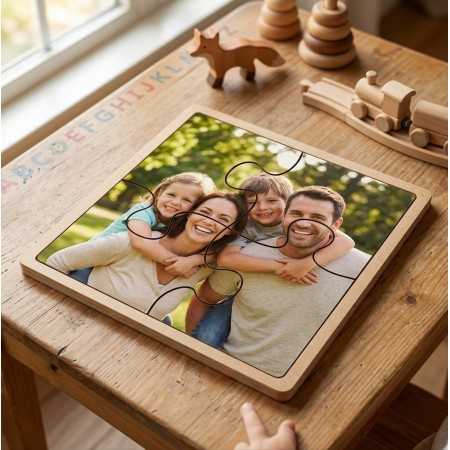 Rompecabezas Cuadrado MDF 4 piezas